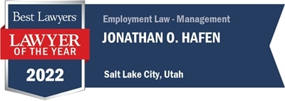 Jonathan O. Hafen | Best Lawyers Lawyer of the Year 2022