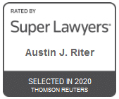Attorney Austin J. Riter | Rated by Super Lawyers 2020