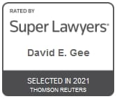 Attorney David E. Gee | Rated by Super Lawyers 2021