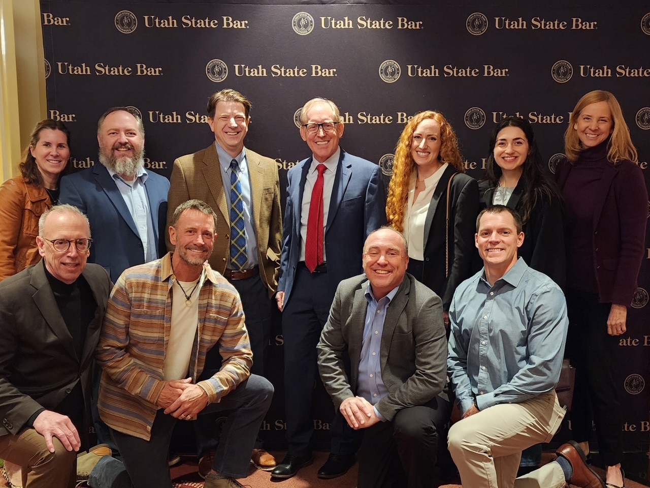 The Parr Brown Gee & Loveless team celebrating Jonathan Hafen's Utah State Bar's 2025 Lawyer of the Year Award.